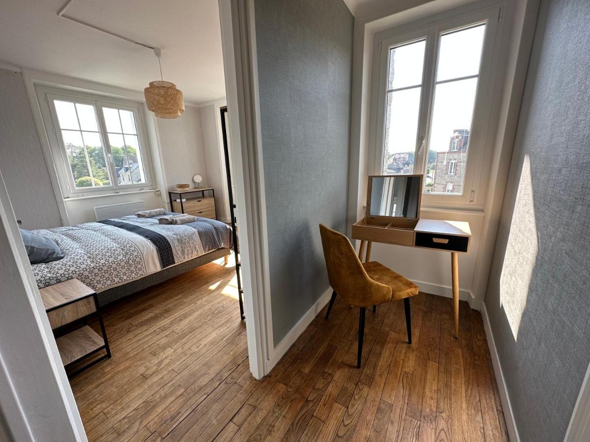 Chez Tante Muguette Proche Dinan Lägenhet Le Hingle Exteriör bild